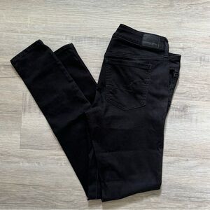 AE Black Low Rise Jegging 8 long